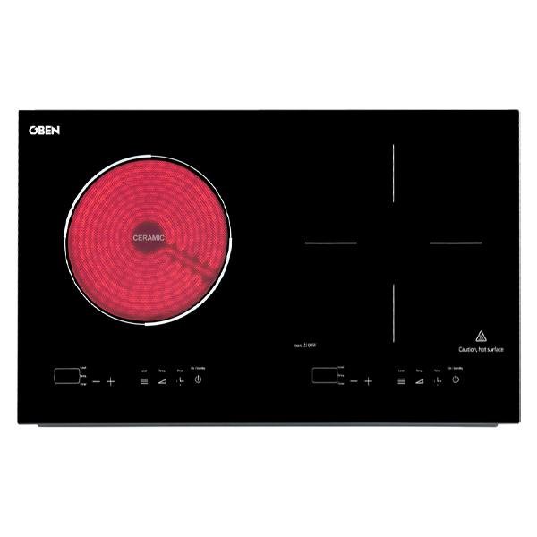 Bếp điện từ OBEN OB202 kết hợp vùng từ và vùng hồng ngoại